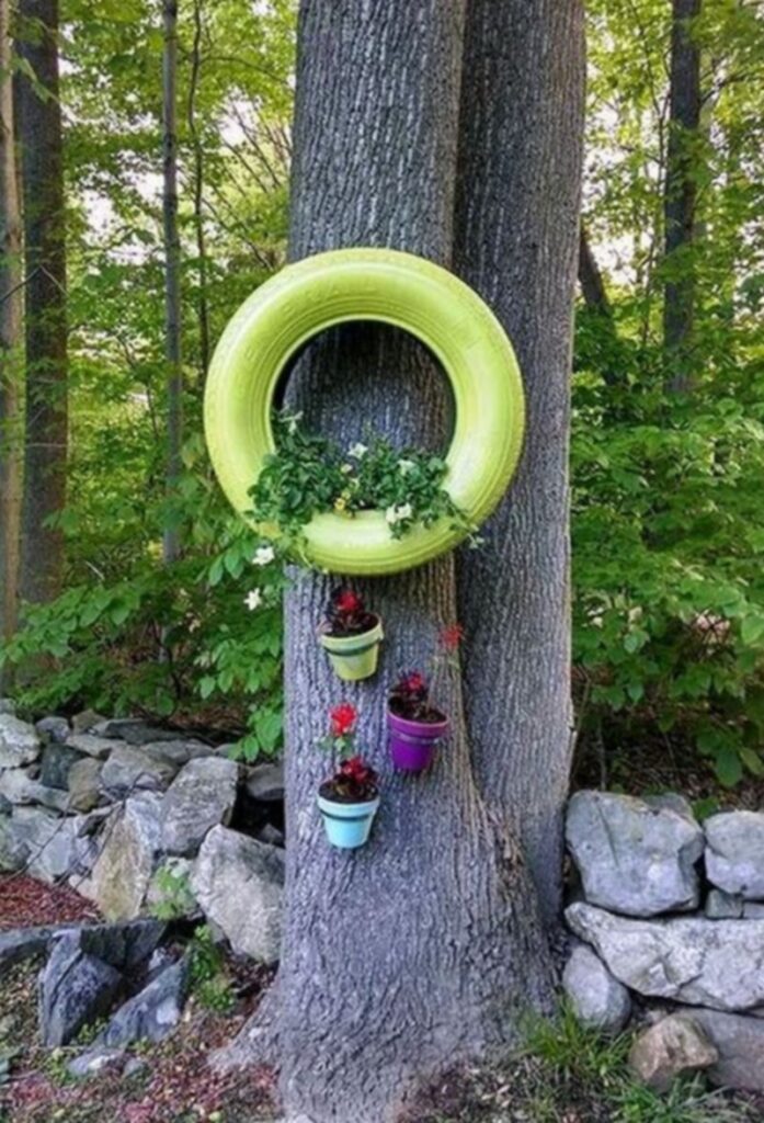 Awesome Tire Planter Ideas For The Garden How To Make Diy