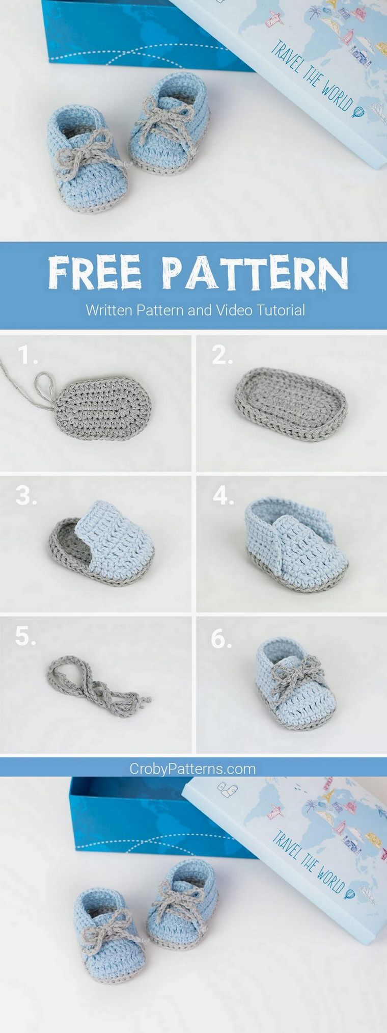 crochet baby booties with pearls pattern