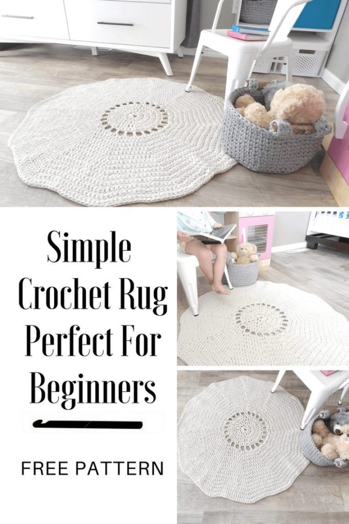 Free Crochet Rug Patterns For Beginners - HOW TO MAKE – DIY