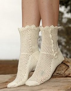 Beautiful Knitted Crochet Socks Patterns - HOW TO MAKE – DIY