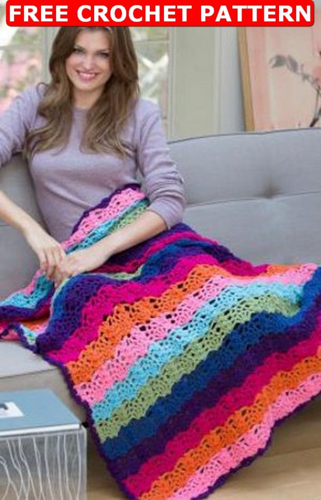 Free and Cute Crochet Blanket Patterns - HOW TO MAKE – DIY