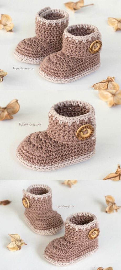 Beautiful Crochet Baby Booties Patterns - Ideal for Gifts - HOW TO MAKE ...