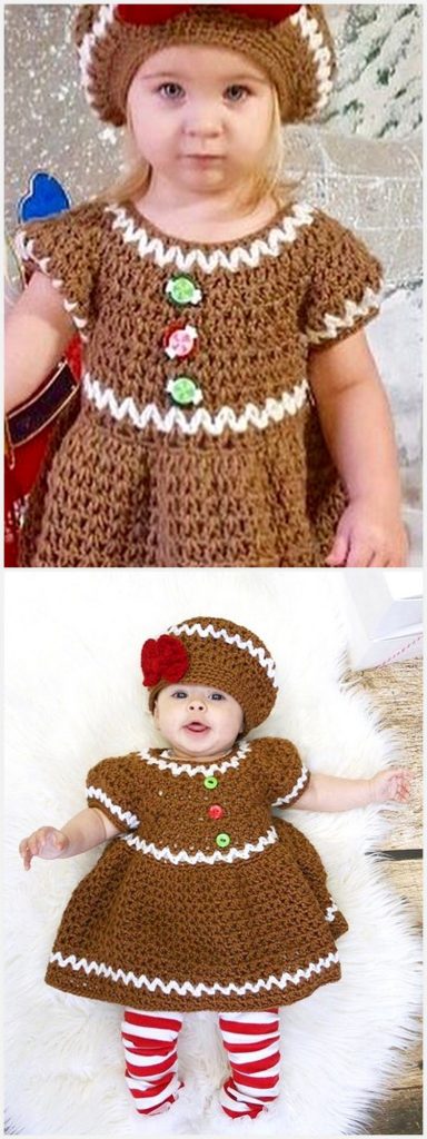 Newborn Crochet Baby Dress Ideas - HOW TO MAKE – DIY