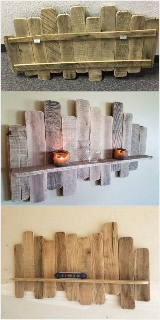 DIY Pallet Shelf Ideas With Making Details - HOW TO MAKE – DIY