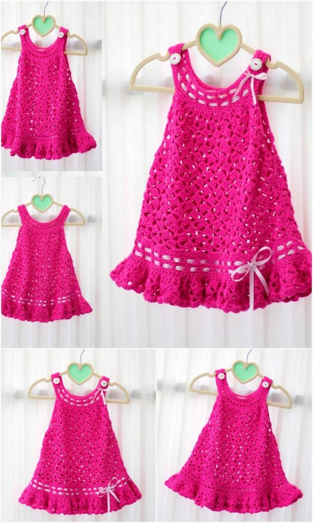 Free Crochet Baby Dress Pattern Ideas for 2020 - HOW TO MAKE – DIY