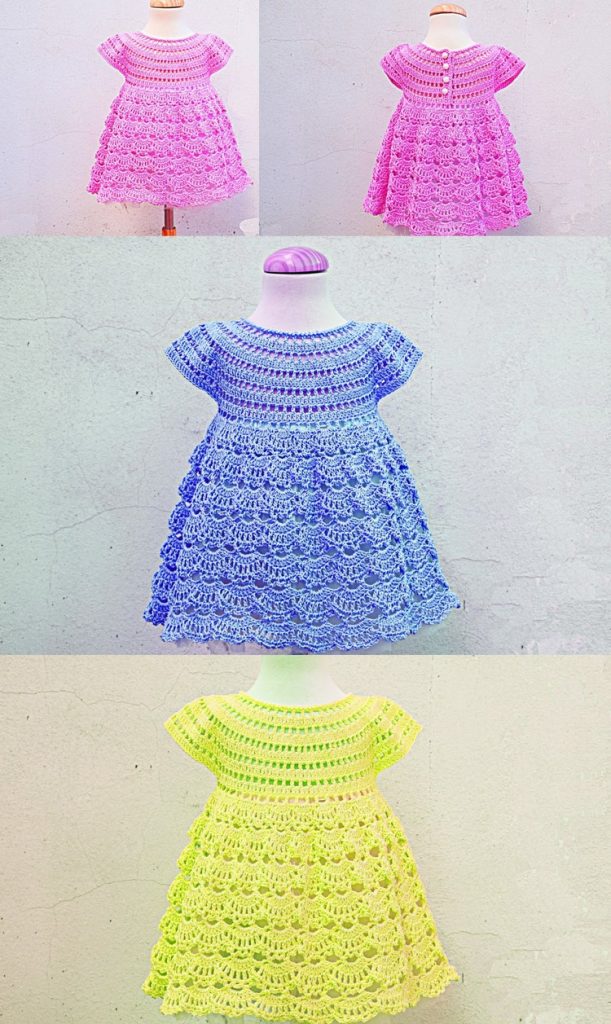 Cute Crochet Baby Dress Pattern Ideas - How To Make – Diy