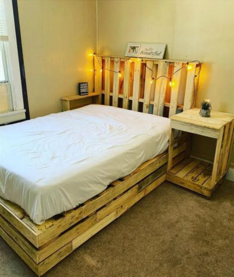 Free DIY Pallet Bed Plans - HOW TO MAKE – DIY