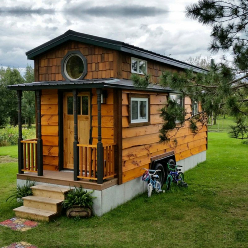 Modern Wood Cabin 17 