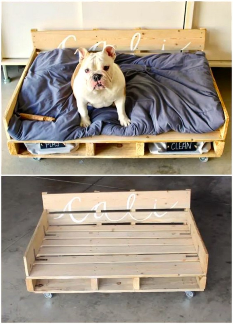 20 Easy DIY Pallet Dog Bed Ideas - HOW TO MAKE – DIY