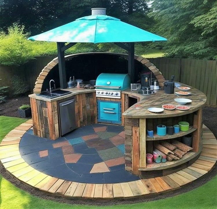 Stunning Outdoor Kitchen Ideas That Will Delight Your Guests 2651