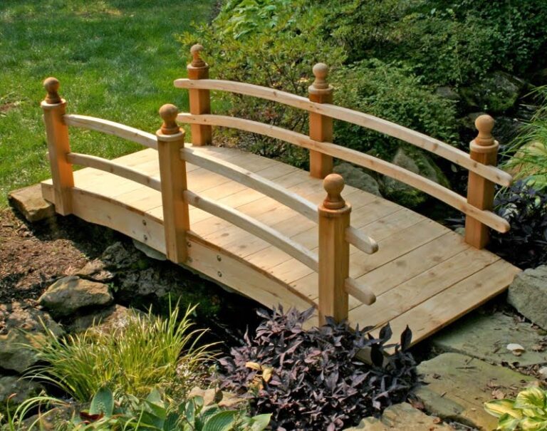 Best Wooden Garden Bridge Plans - HOW TO MAKE – DIY