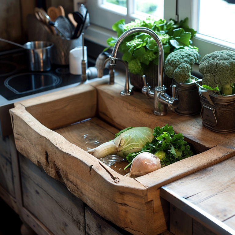 Naturally Elegant The Timeless Appeal Of Wood Sinks In Modern Interiors